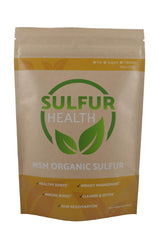 MSM Organic Sulfur 99.9% Pure - 1 lb bottle
