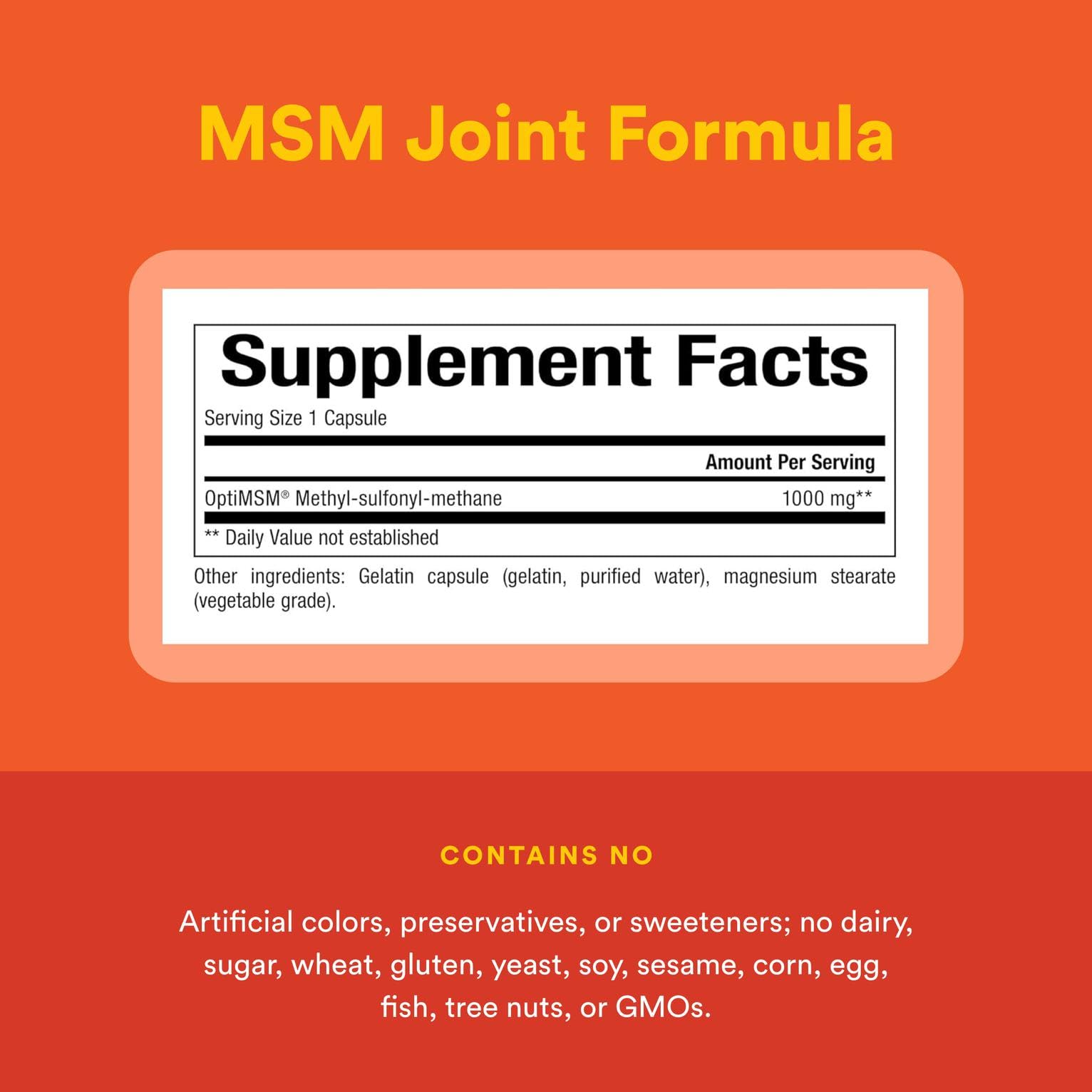 MSM sulfur building blocks for keratin in hair skin and nails