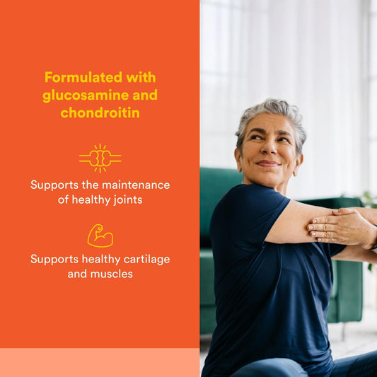 MSM supplement for joints and cartilage illustration