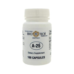 A-25 Vitamin A 25,000 IU - 100-capsule bottle