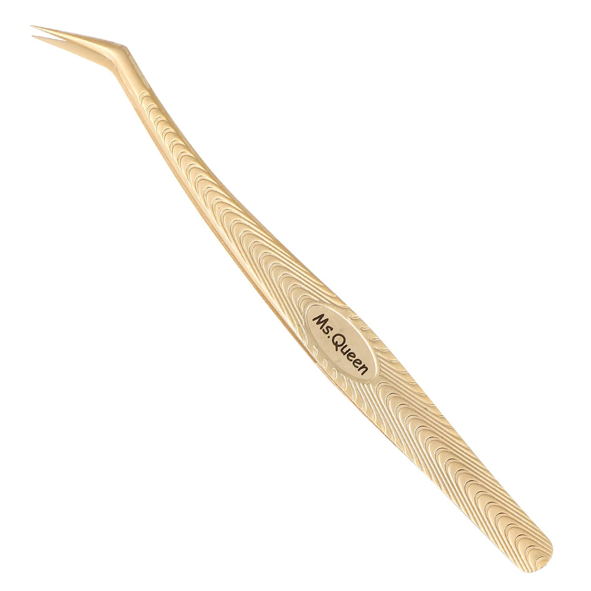 Ms.Queen lash tweezers with precision tips for accurate lash isolation