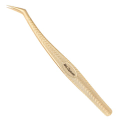 Ms.Queen lash tweezers with precision tips for accurate lash isolation