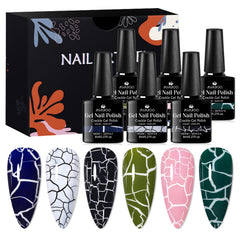 MSRUIOO 3D crackle pink nail polish creates bold texture with a quick air-dry finish.