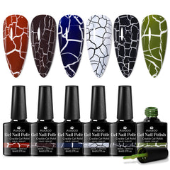 MSRUIOO finished nails with top coat for shine and protection.