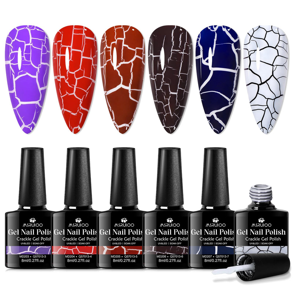 MSRUIOO crackle nail set packaged as a thoughtful gift idea.