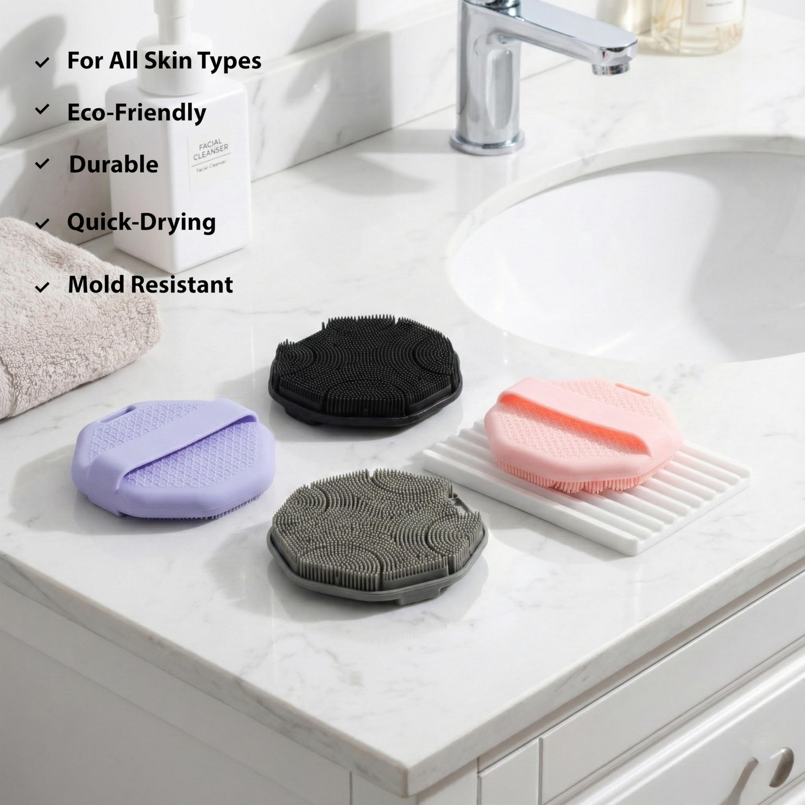 MtBoi hanging loop keeps scrubber ready to air dry