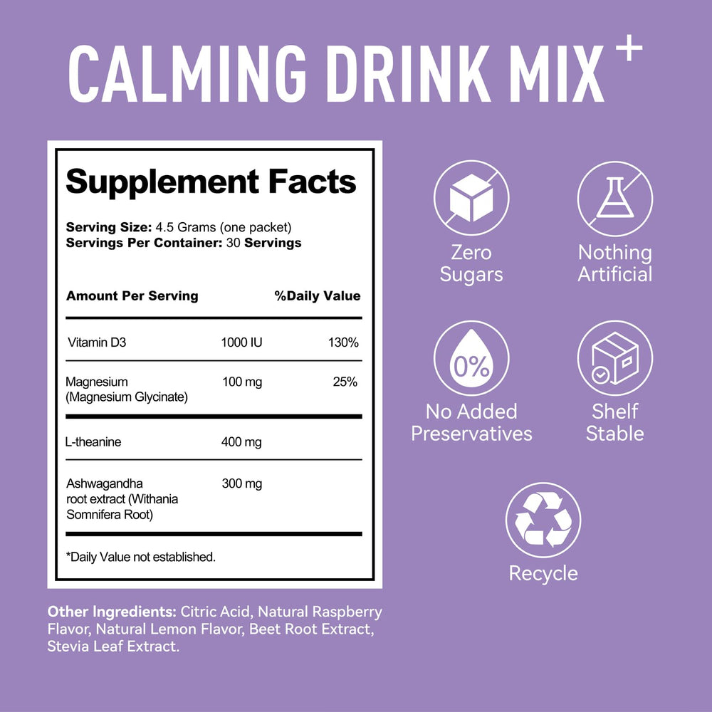 Serving suggestion: mix with 8 oz water