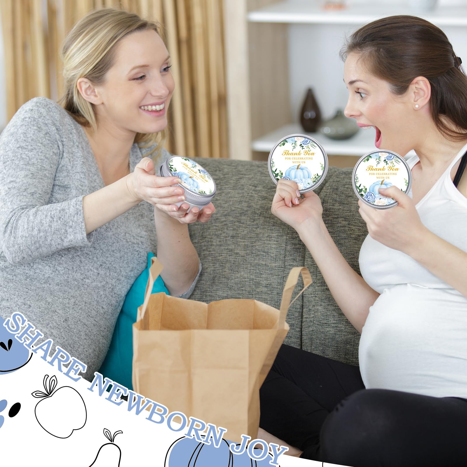 MTLEE compact candle size fits small place settings