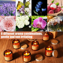 Lavender candle from MTLEE set