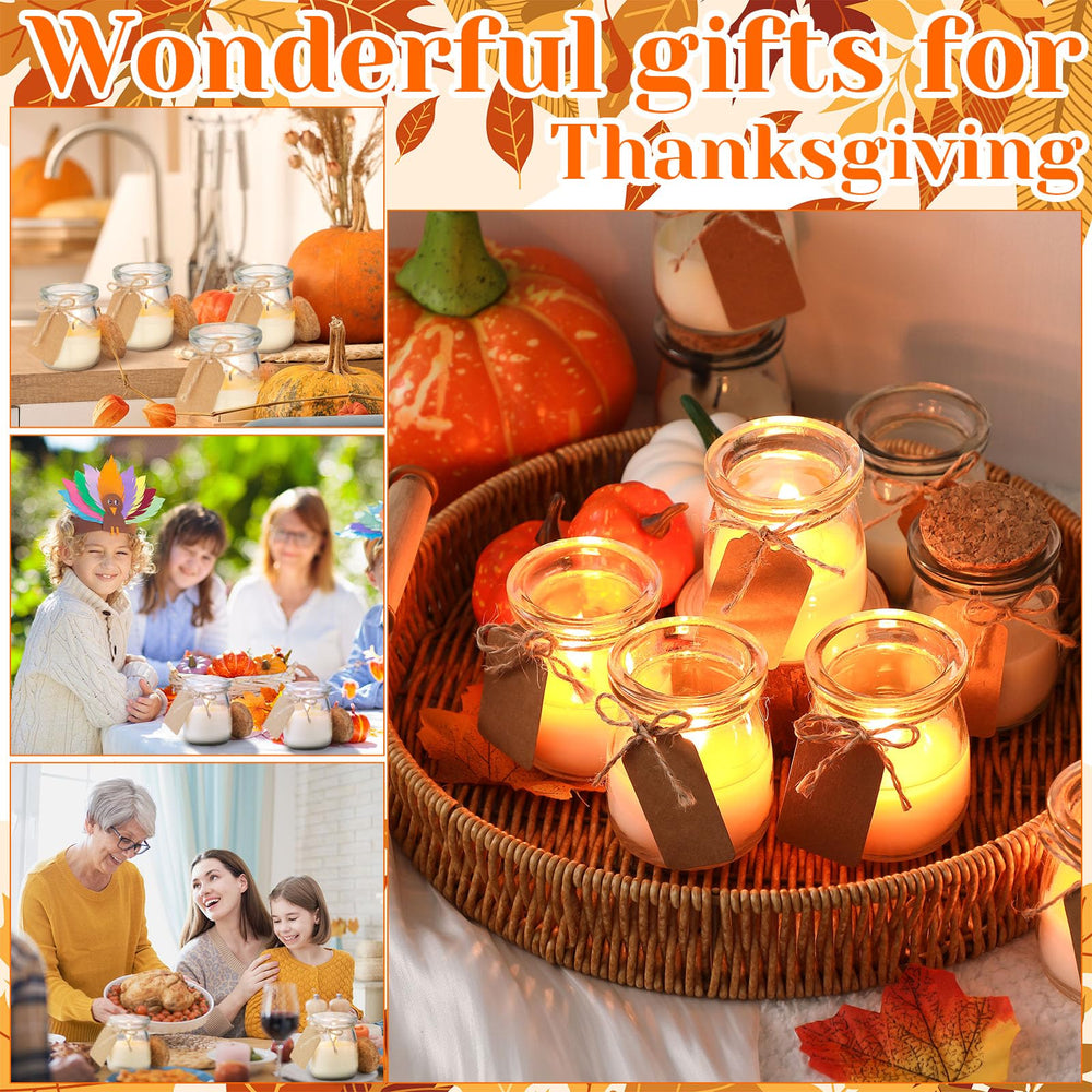 Gift-ready packaging with kraft labels and DIY tags