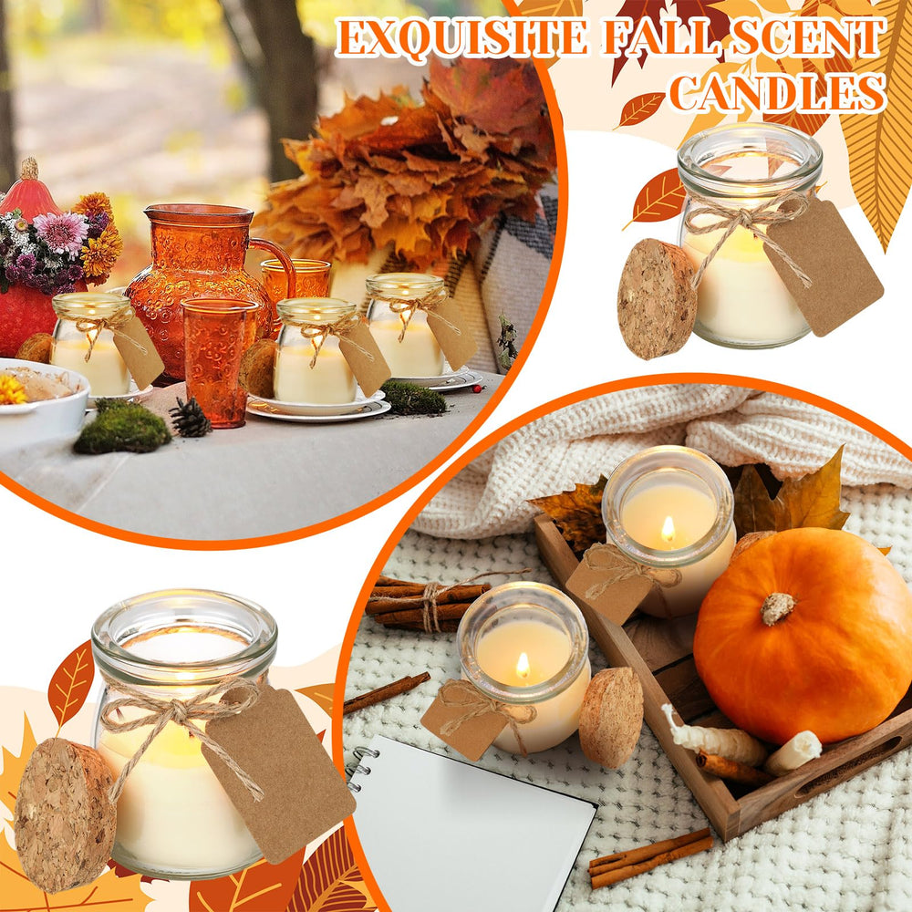 Detail: soy wax, cotton wick, pumpkin aroma