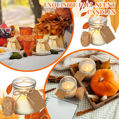 Detail: soy wax, cotton wick, pumpkin aroma
