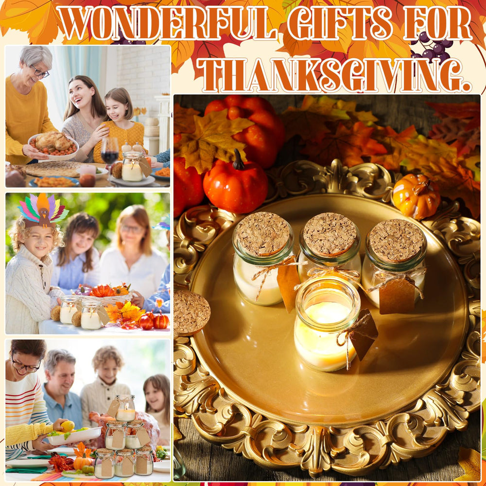 Wedding guest candles on table decor