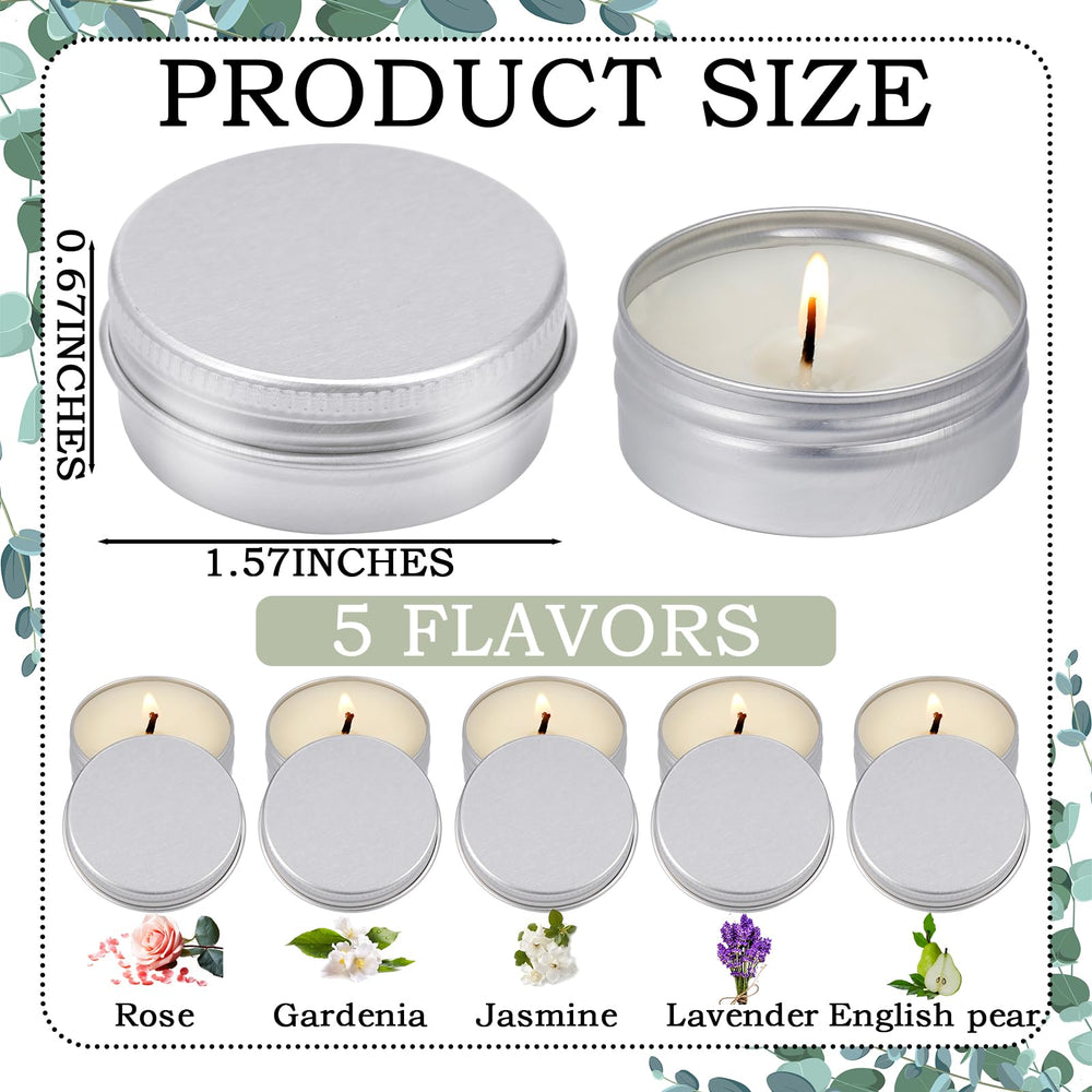 Rustic iron tin candle with lid for party decor