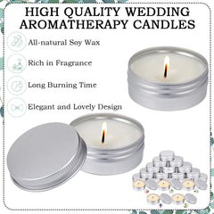 Home use candle from MTLEE wedding collection