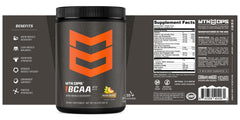 Athlete during workout with MTN OPS BCAA