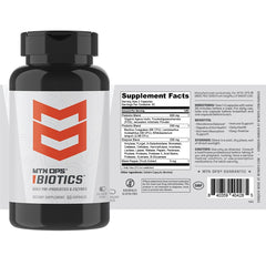 Gluten-free, easy-to-swallow MTN OPS Biotics capsules