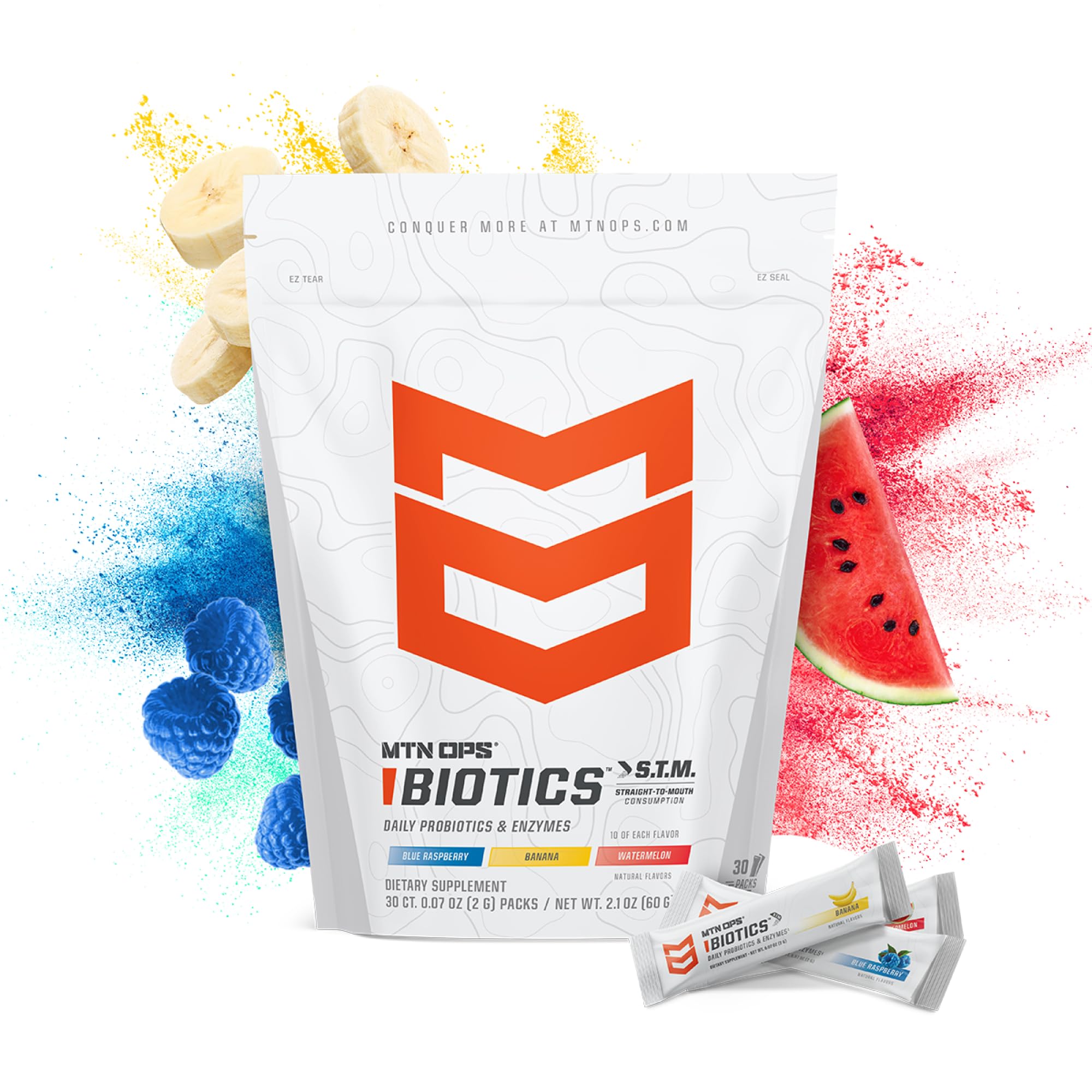 Banana flavor MTN OPS Biotics STM