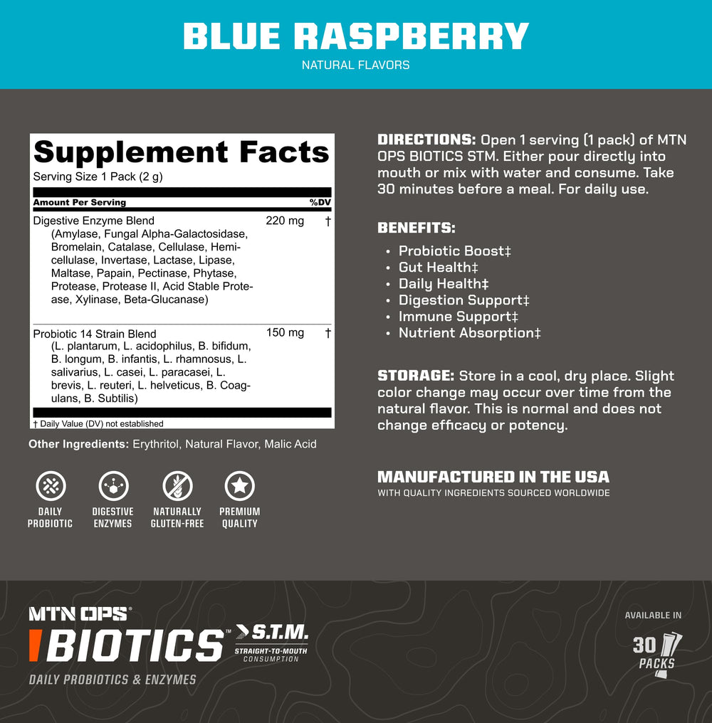 Watermelon flavor MTN OPS Biotics STM