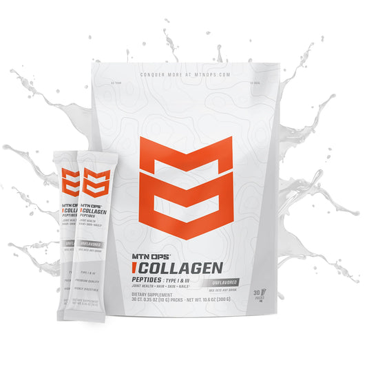Individual unflavored collagen sachet