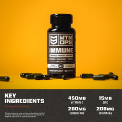 Antioxidants in MTN OPS IMMUNE capsules