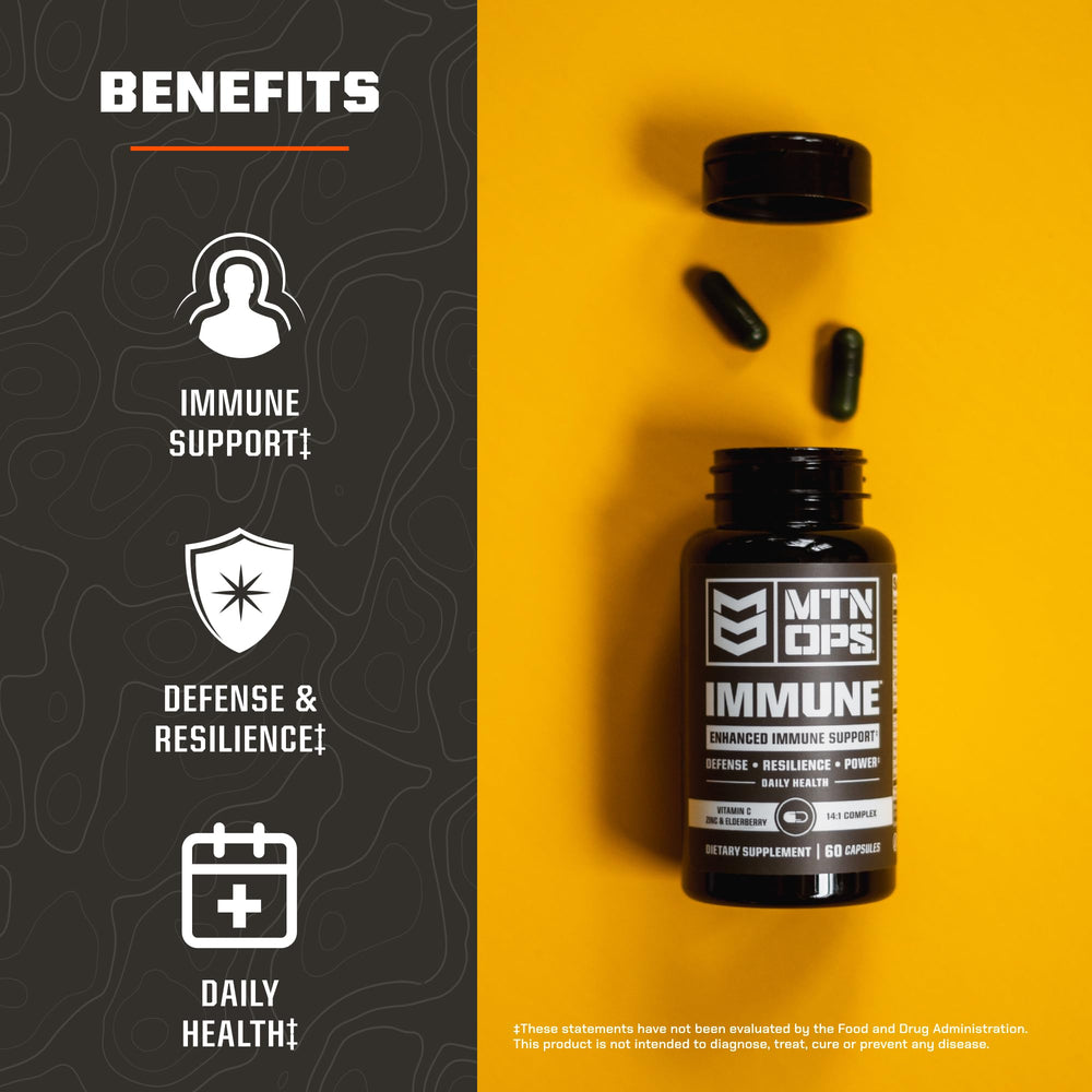 Ingredients: Vitamin C, Vitamin D, Zinc, Elderberry, Echinacea
