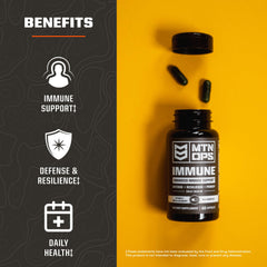 Ingredients: Vitamin C, Vitamin D, Zinc, Elderberry, Echinacea