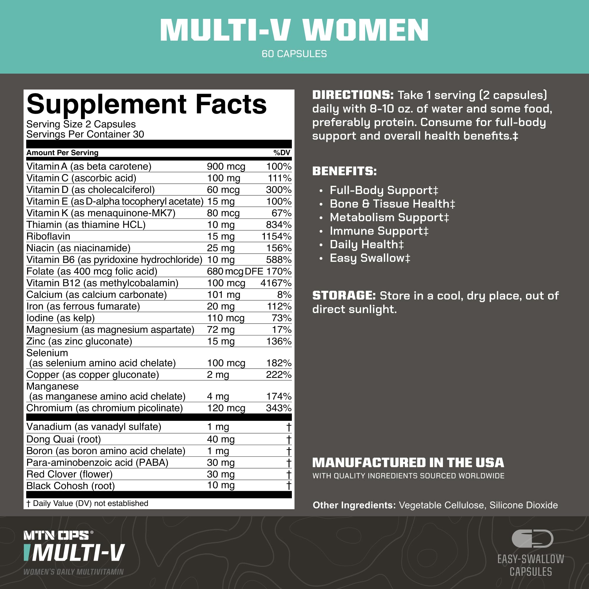 Gluten-free claim on MTN OPS product packaging