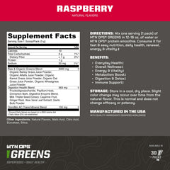 Digestive health support from MTN OPS Super Greens
