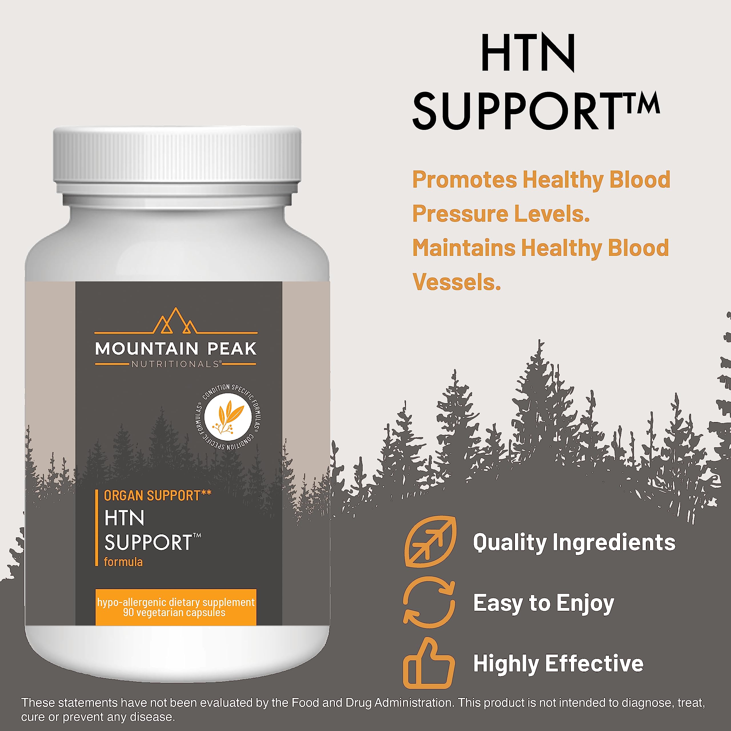 Key ingredients rauwolfia, hawthorn berry and magnesium