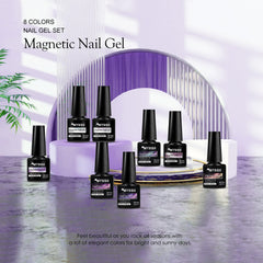 MTSSII Cat Eye Gel Polish Set5 long-lasting finish for 21+ days wear