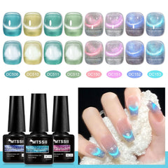 MTSSII cat eye gel polish shade 4 bottle showing durable wear and chip resistance