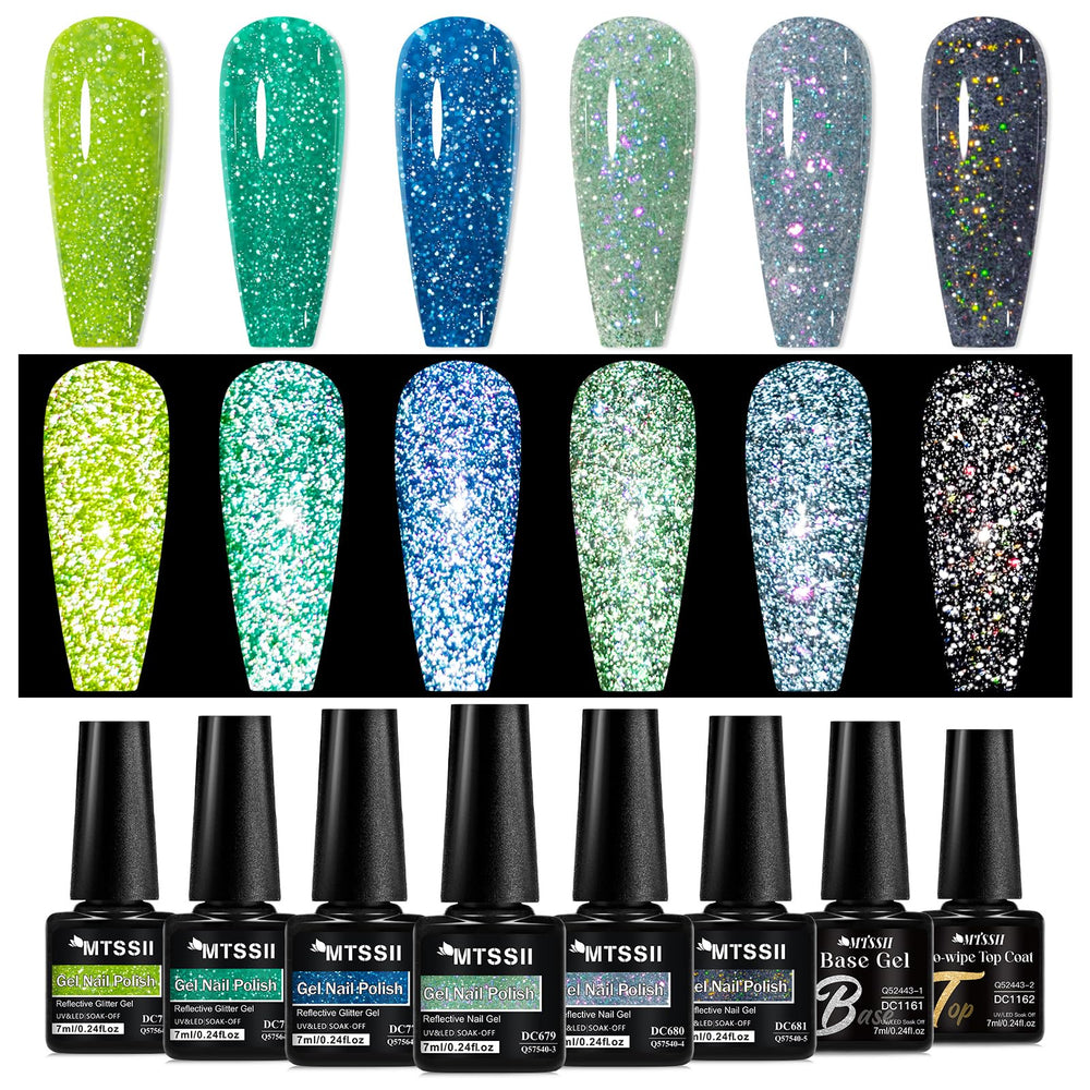 MTSSII festive nail kit with versatile colors for special occasions.