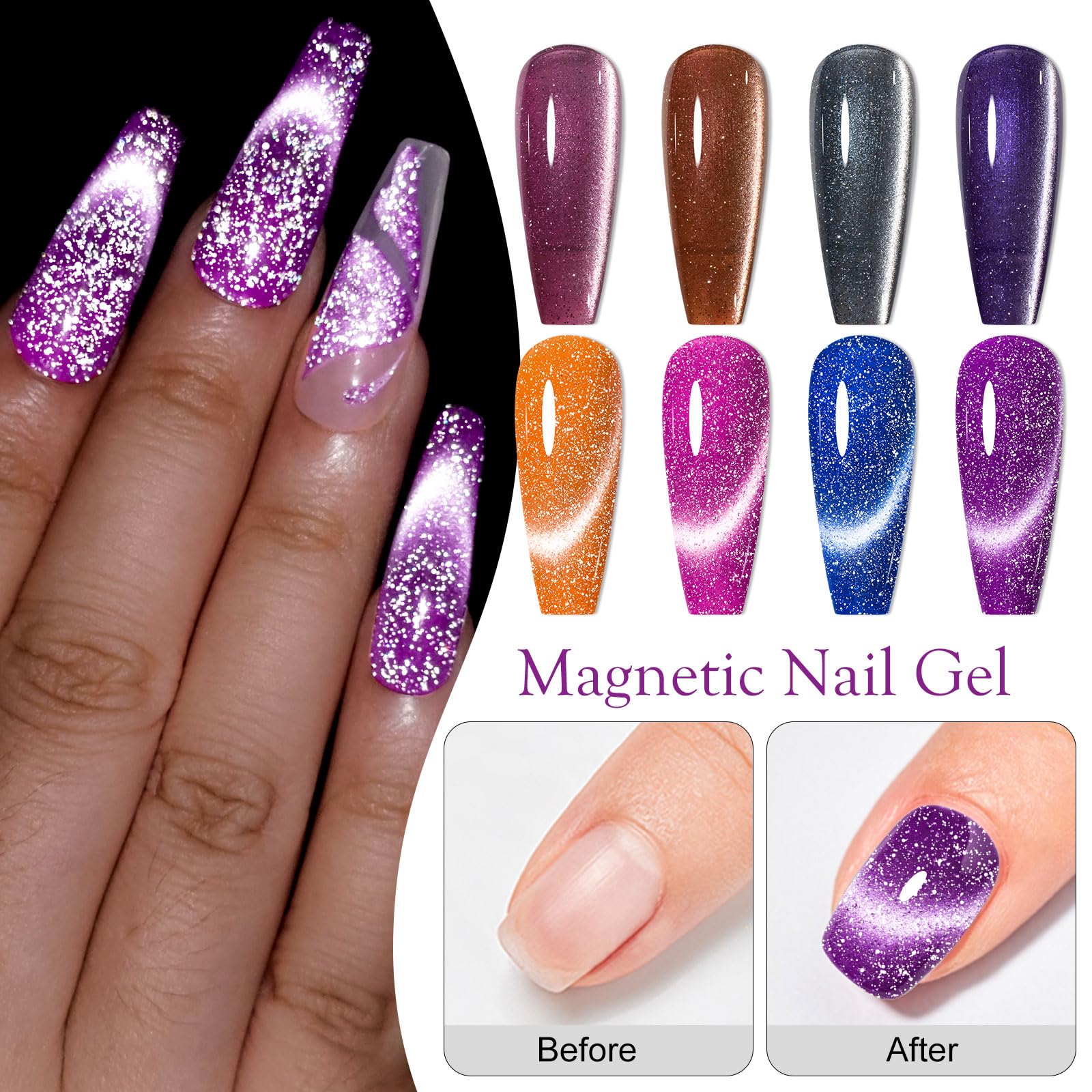 MTSSII gel polish delivers long-lasting shine up to 21 days.
