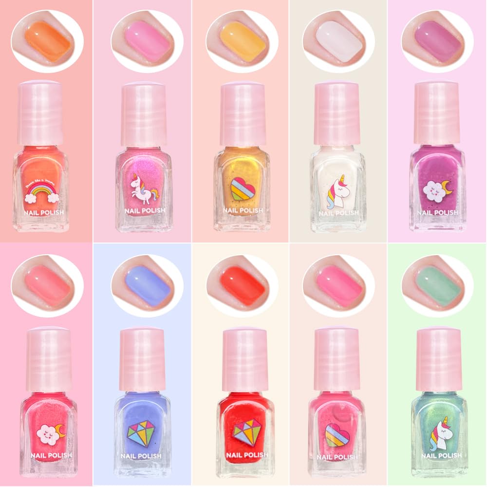 MU Unicorn Fantasy unicorn decals add enchanting nail art accents.