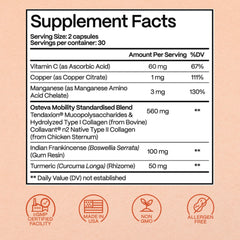 Mucopolysaccharides supporting ligaments and tendons