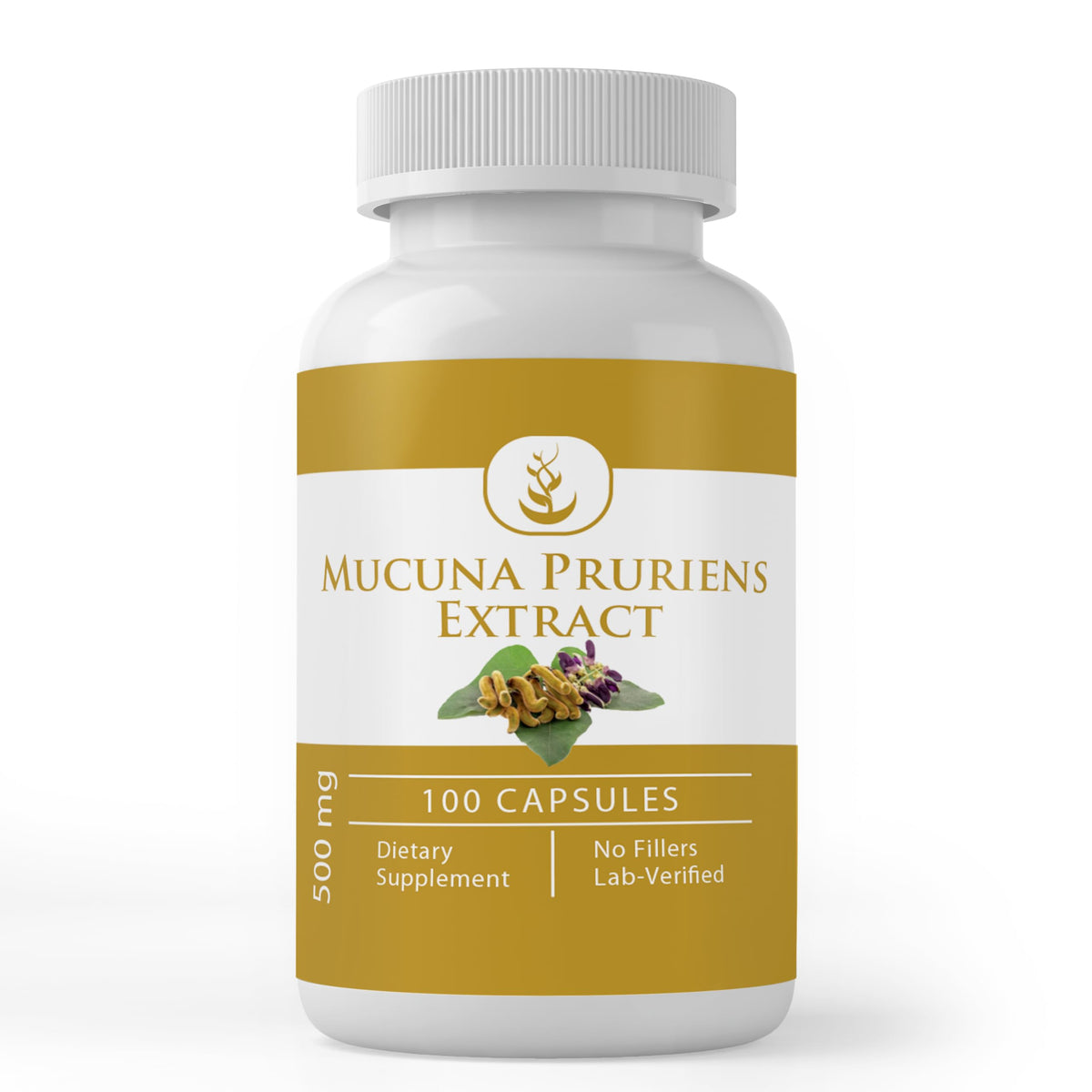 Mucuna Pruriens capsules with pure original ingredients