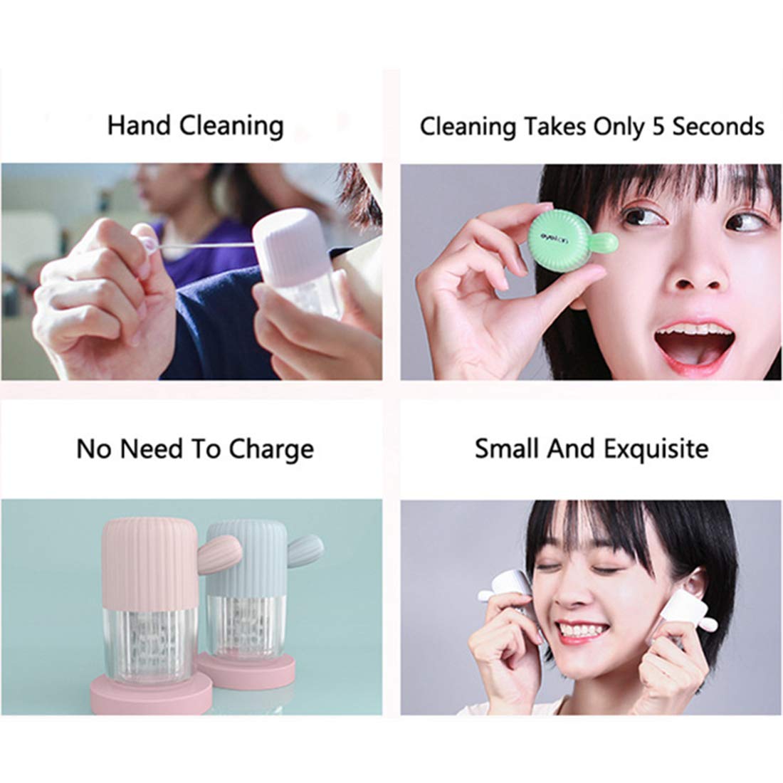 Compact components of the MUDOR lens cleaner