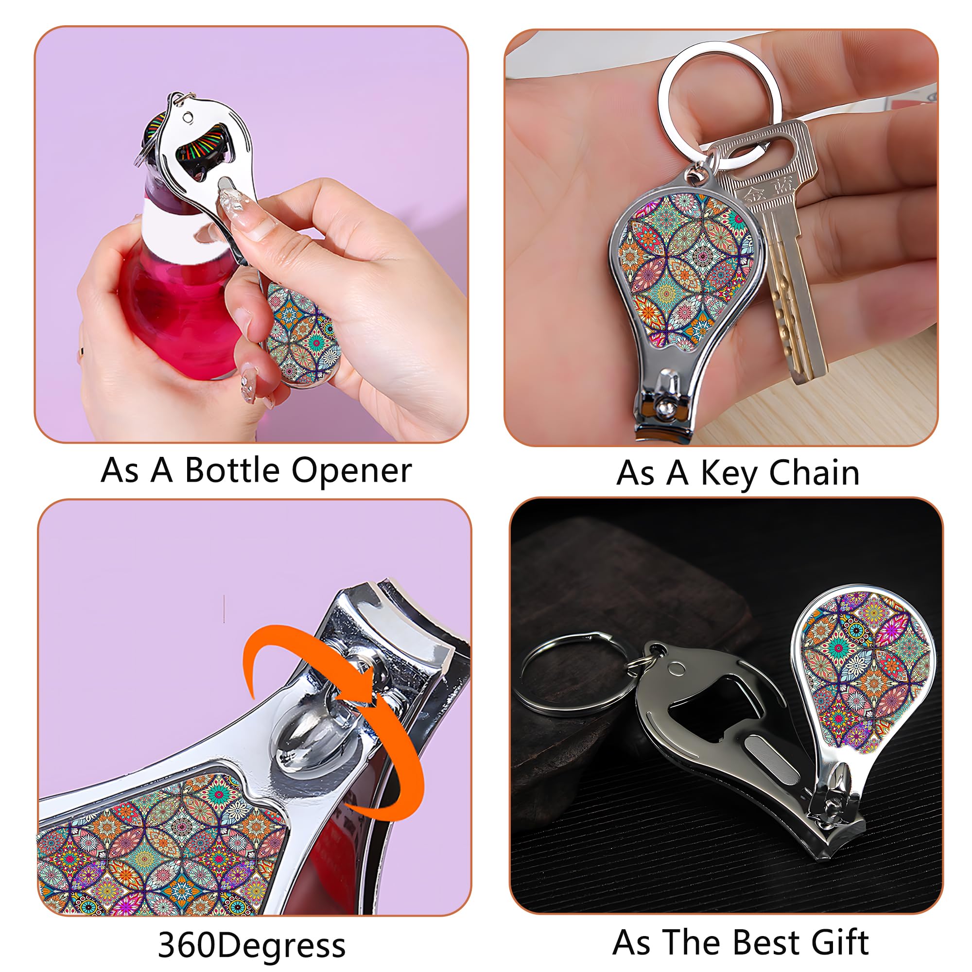Muemigai stainless steel nail clippers offer durability for daily use.