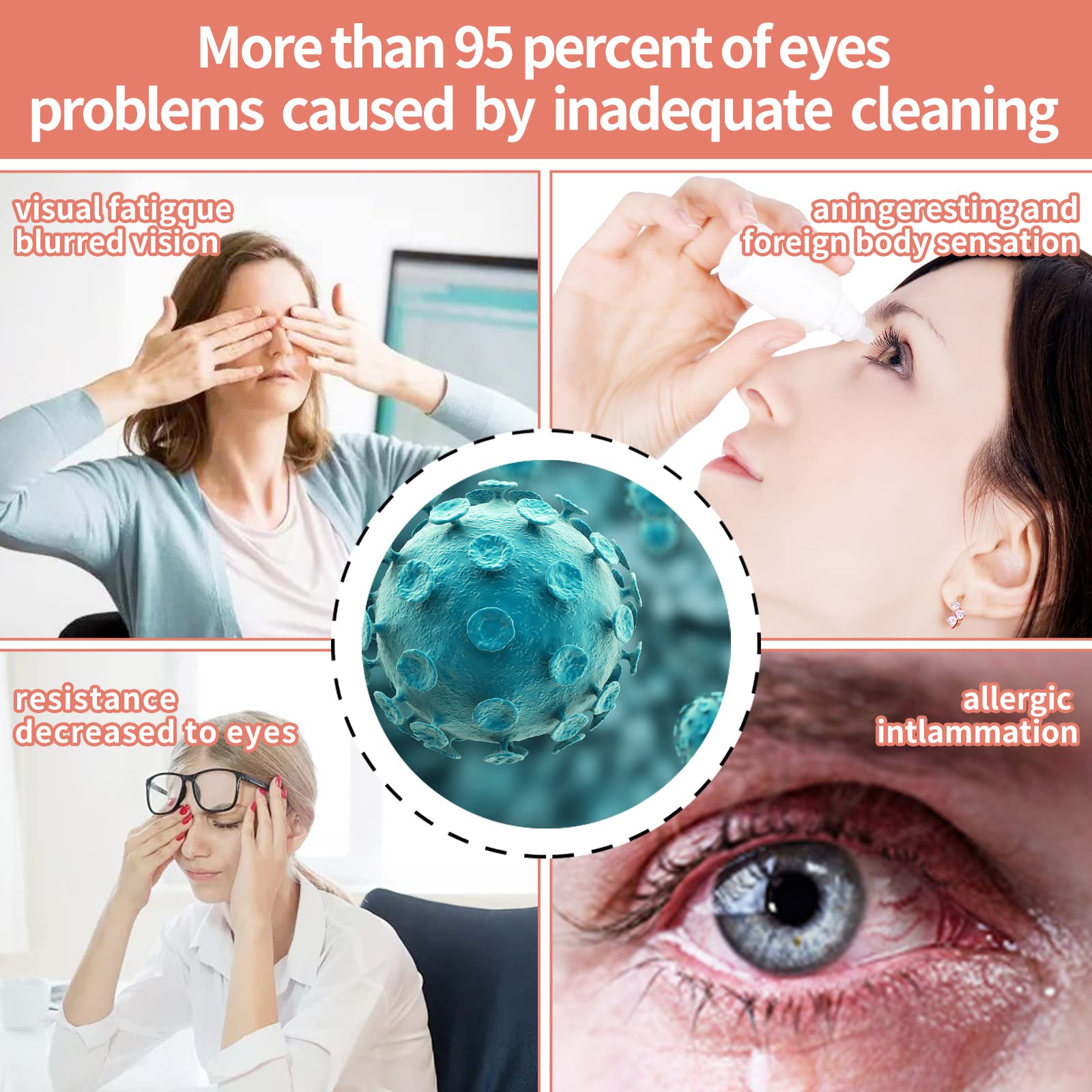 Compatibility: soft, colored and RGP contact lenses