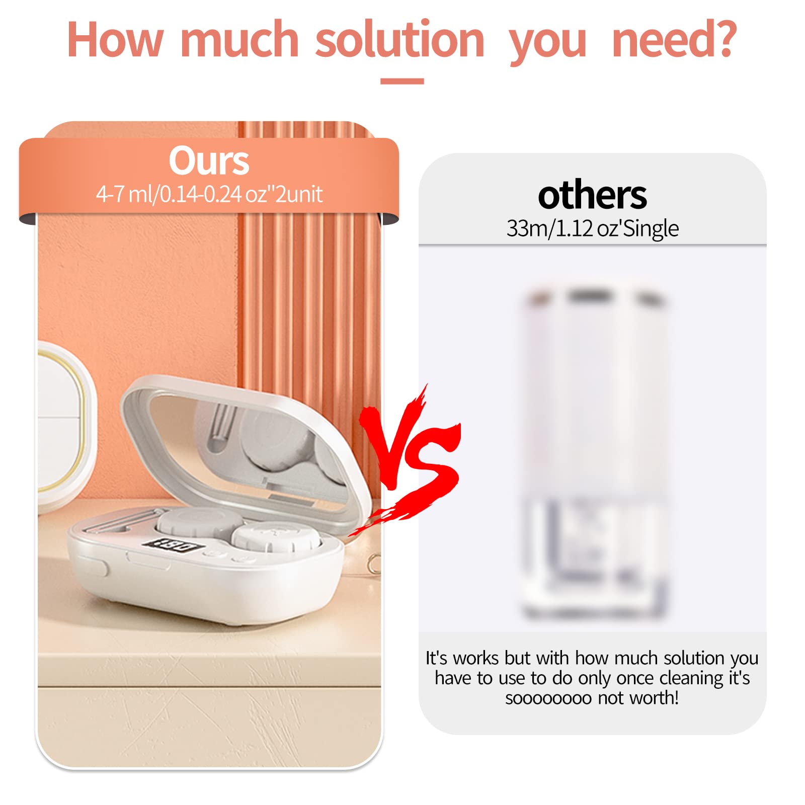 MUGLE cleaner showing 2, 3, 4 and 5 minute cleaning options