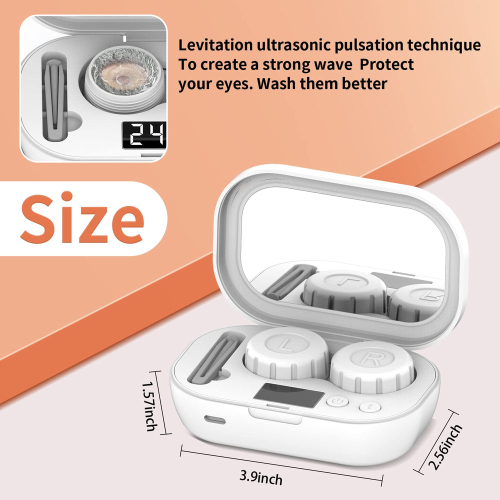 USB charger included with the MUGLE ultrasonic lens cleaner