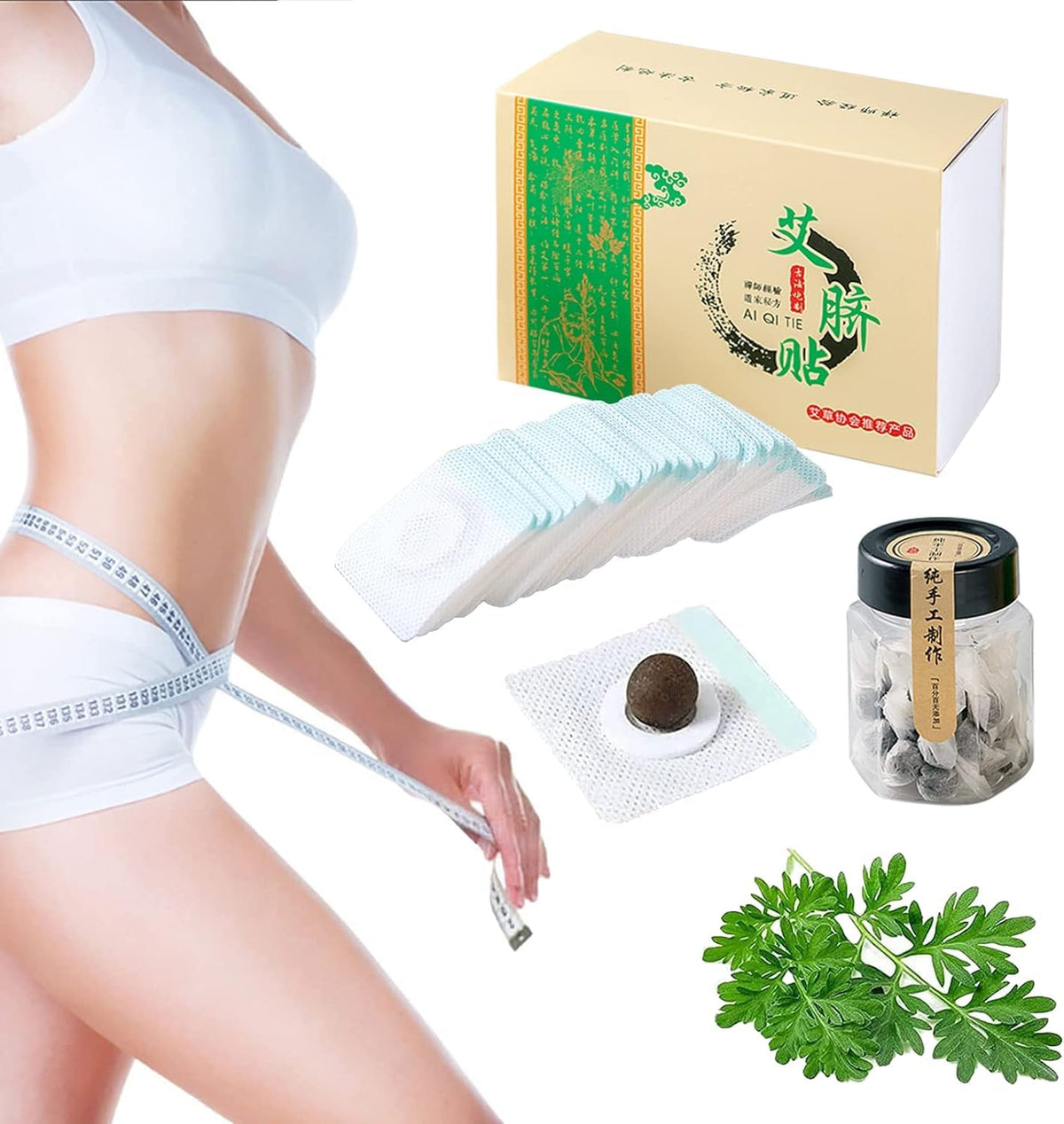 Mugwort Belly Patch product packaging