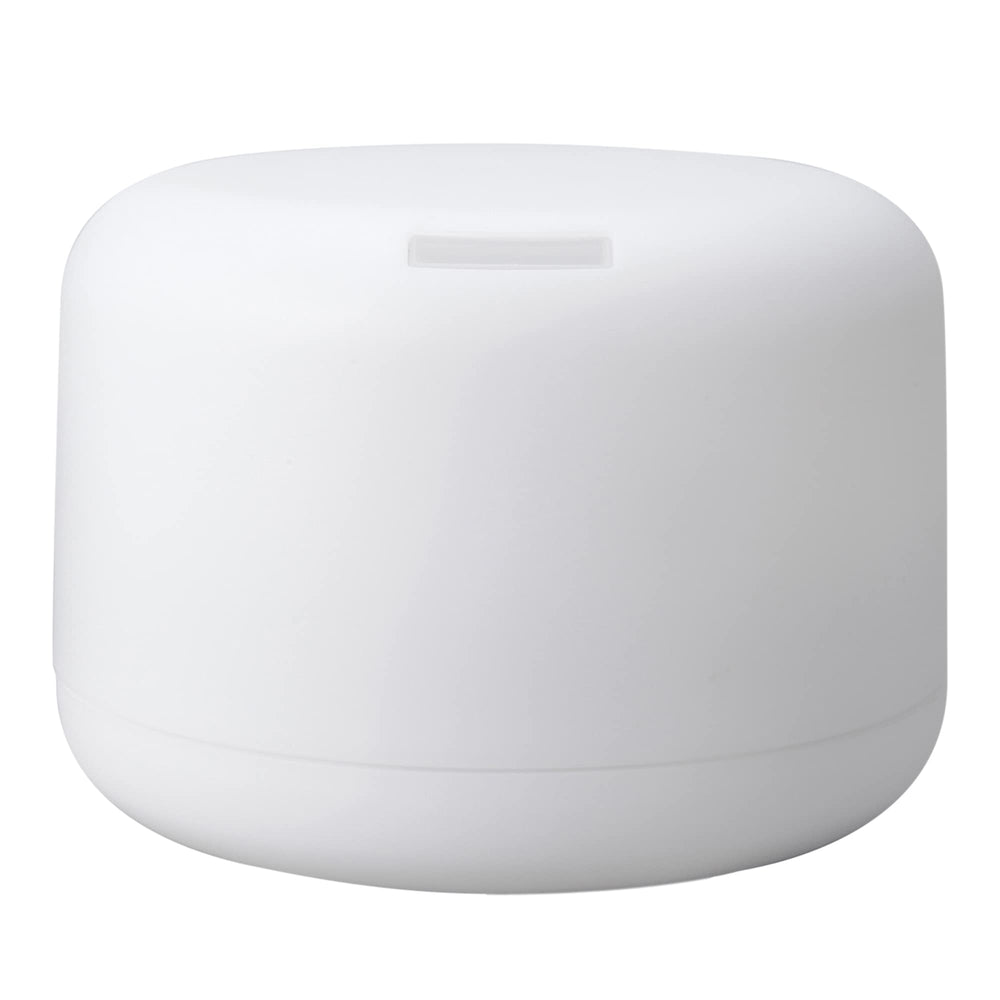 Muji MJ-UAD1 diffuser front view with calming white design for serene fragrance