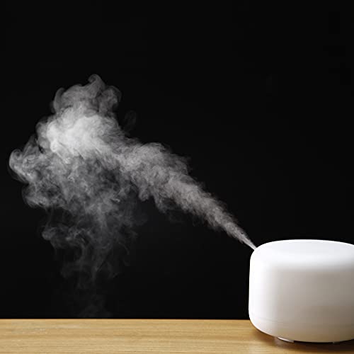 Muji MJ-UAD1 diffuser top view showing compact footprint for small spaces