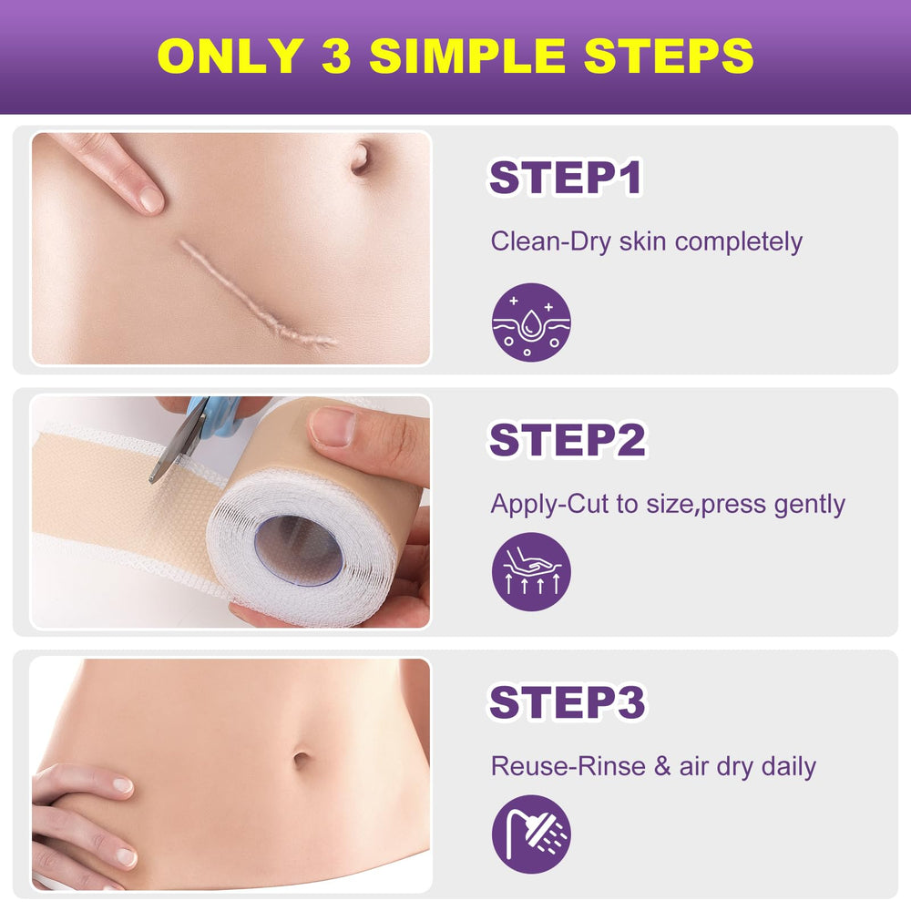 MUKBEA scar tape remains waterproof and breathable during workouts.