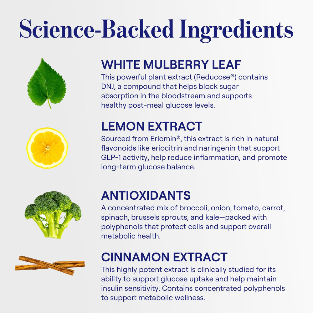 Mulberry leaf extract ingredient close-up