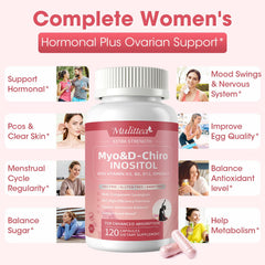 Supports ovarian health and menstrual regularity