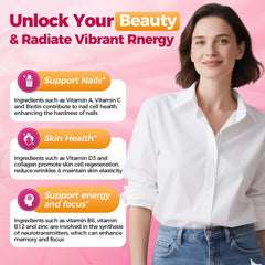 Biotin 10000 mcg highlighted feature on packaging