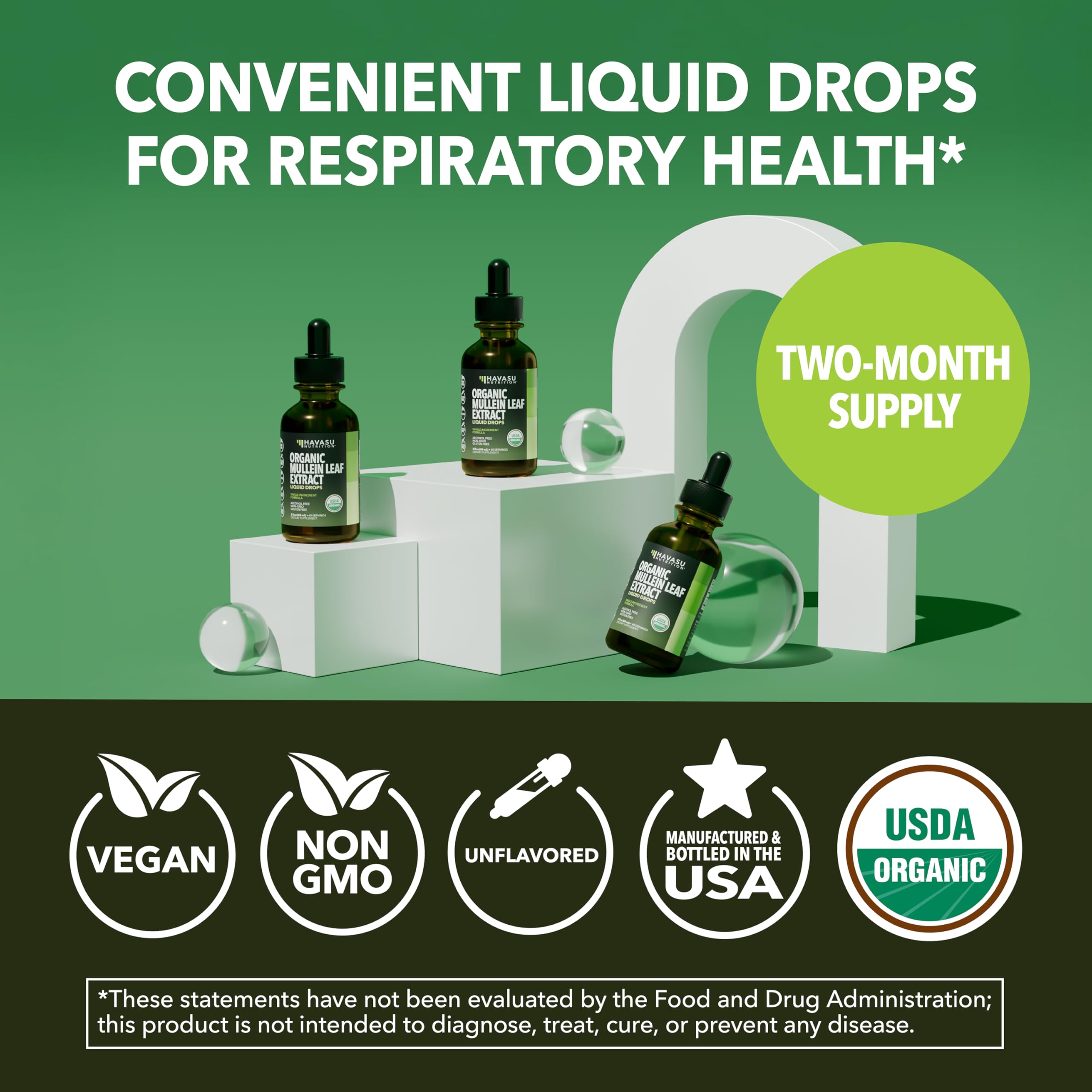 Person using Mullein Drops for Lungs for respiratory support